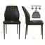 Ensemble de salle à manger Modern Kitchen, table de salle à manger extensible avec chaises (1 table 4 tables)-194141215-160603498