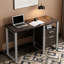 Bureau d'ordinateur avec 2 tiroirs, bureau d'écriture compact