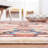 Manado Oriental Blue/Beige Area Rug-546518693