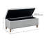 Banc de rangement à fermeture douce