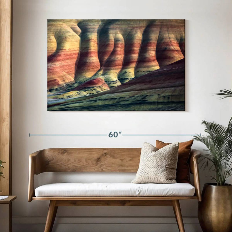 Alvord Painted Hills, H 32 po x l 48 po