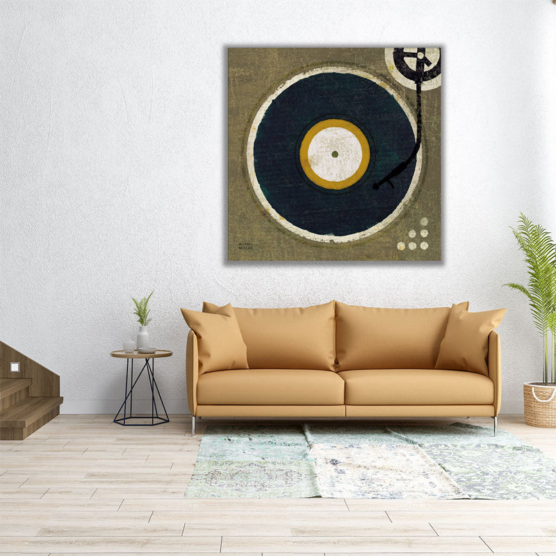 High Fidelity I - reproduction d'art sur toile, H 20 po x l 20 po