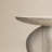 Fiberglass Asymmetrical Pebble Side Table