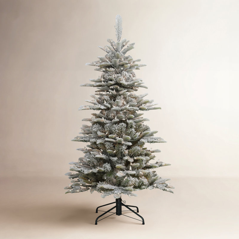 54' H Lighted Artificial Fir Christmas Tree