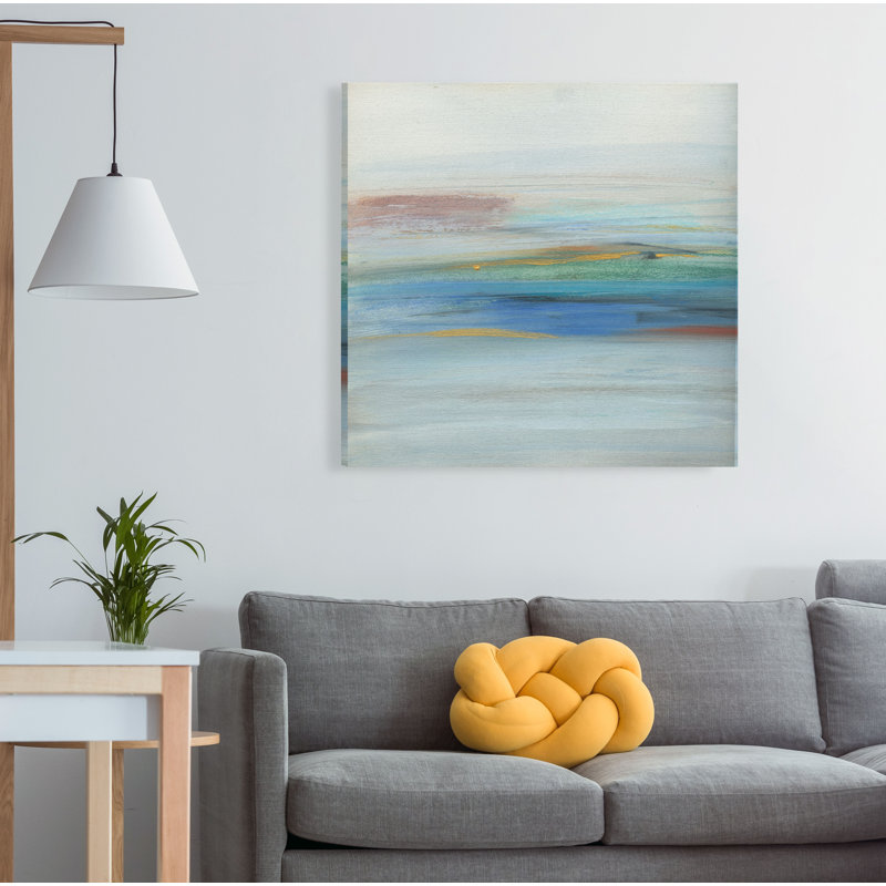 « milan i », peinture, H 24 po x l 24 po x P 1,5 po, Toile tendue