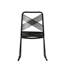 Chaise d'appoint de patio empilable Ahlem-1299828393