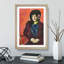 Portrait of a Woman by Henry Lyman Sayen - Picture Frame Painting-62759722-62759726