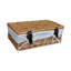 Wicker Lined Packaging Gift Hamper Basket-61317054-127946887