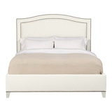 Caroline/Casey Queen Upholstered Low Profile Panel Bed