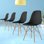 Chaise d'appoint pour bureau de cuisine Josclyn