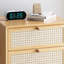 Table de chevet 2 tiroirs Modern