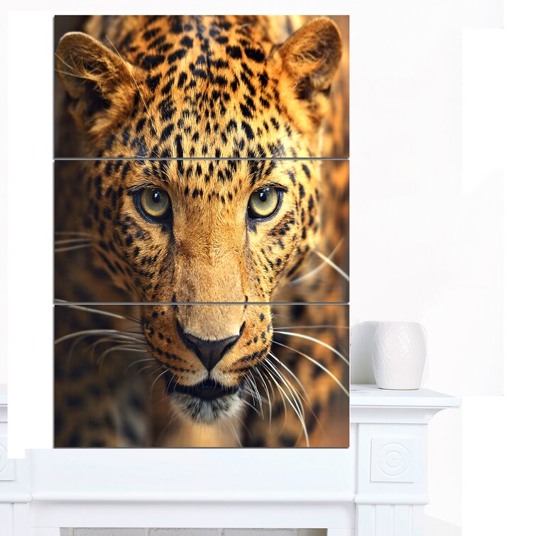 leopard coeur Photo frame effect