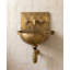 Lavabo de salle de bain mural rétro en laiton non laqué 13 po - Lavabo seulement-137497146-137497149
