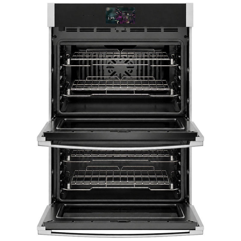 GE Profile 30" Smart Built-In Convection Double Wall Oven with No Preheat Air Fry and Precision Cooking