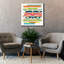 «Peace Rainbow» par Erin Clark, art mural sur toile-657914551