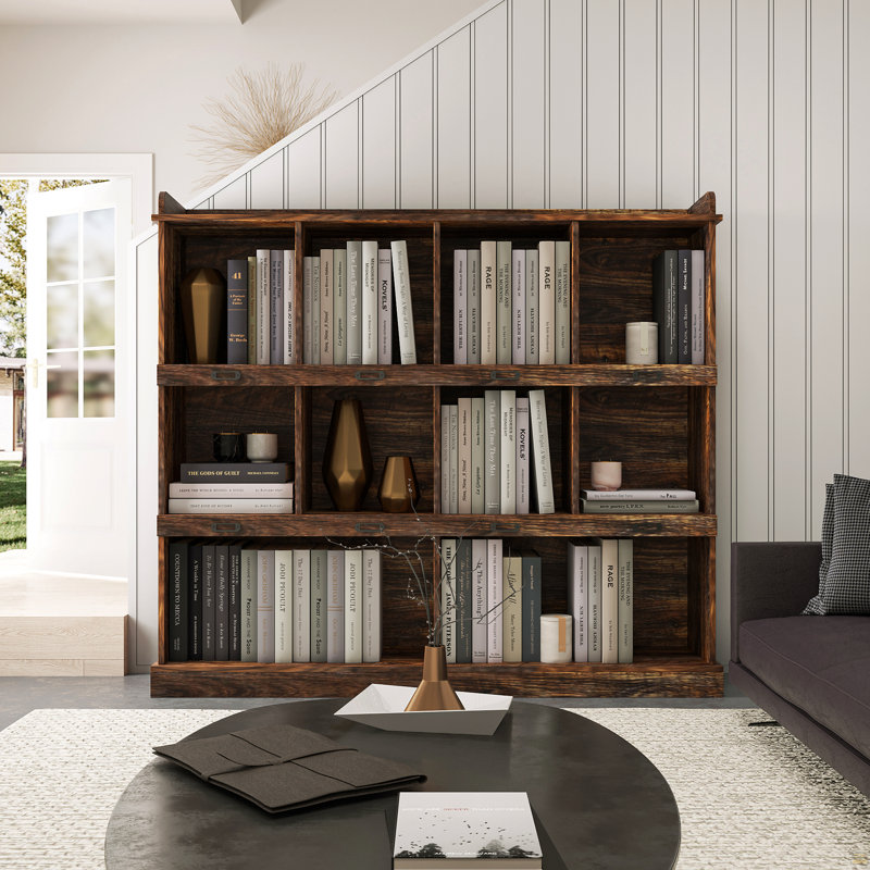 Bibliothèque à 10 tablettes, Espresso