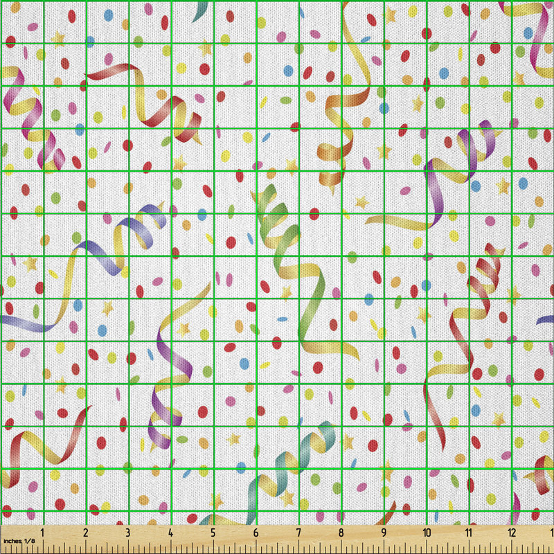 Daymein Colourful Party Happy Occasion Multi-Purpose Fabric