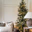 Fraser Hill Farm Buffalo Fir Slim Artificial Christmas Tree with Warm White LED Lights-1299430743