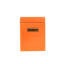 Armoire à outils en métal orange avec tablette réglable et poignées latérales verrouillables - atelier-912446463