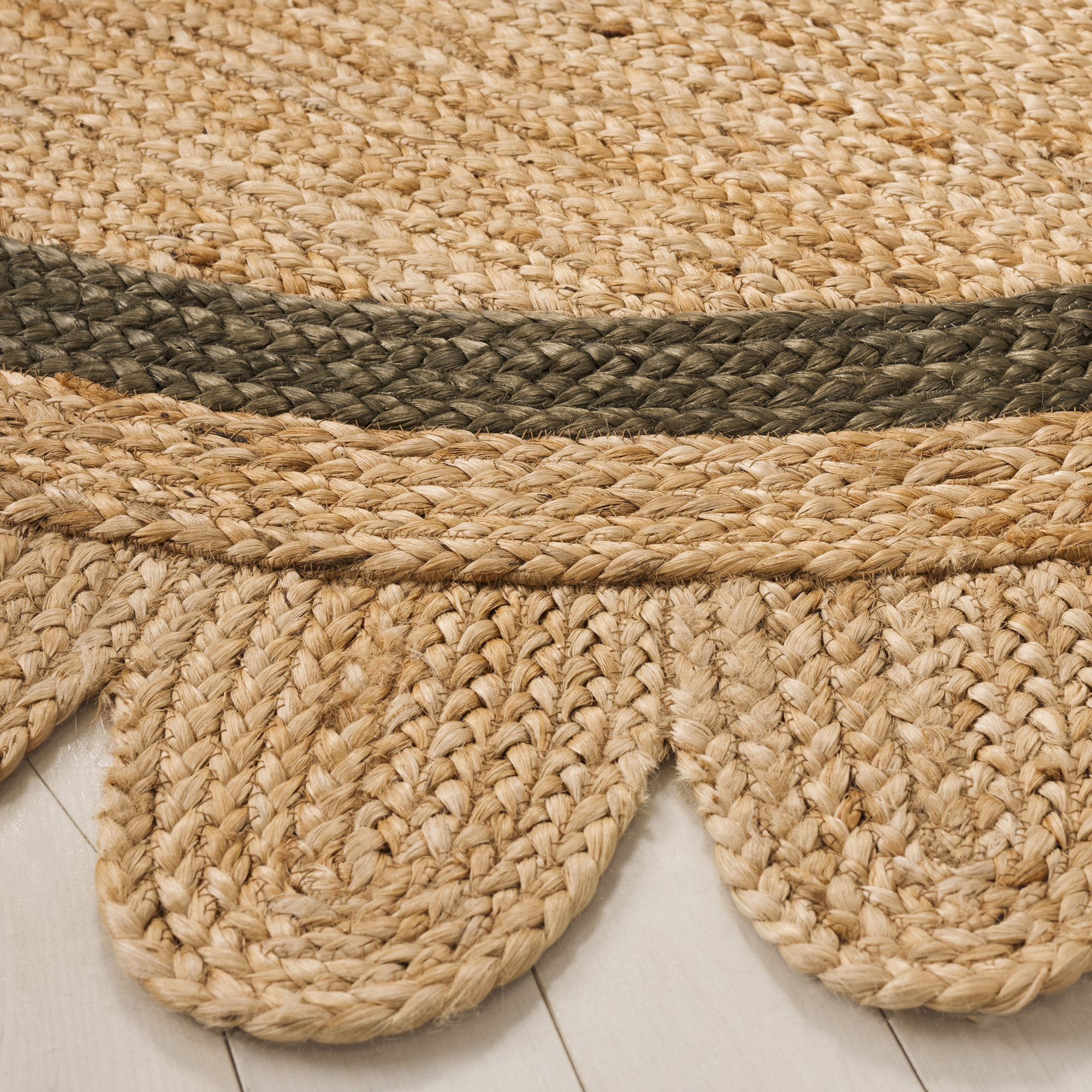 Inaki Jute/Sisal Area Rug, Round 6'