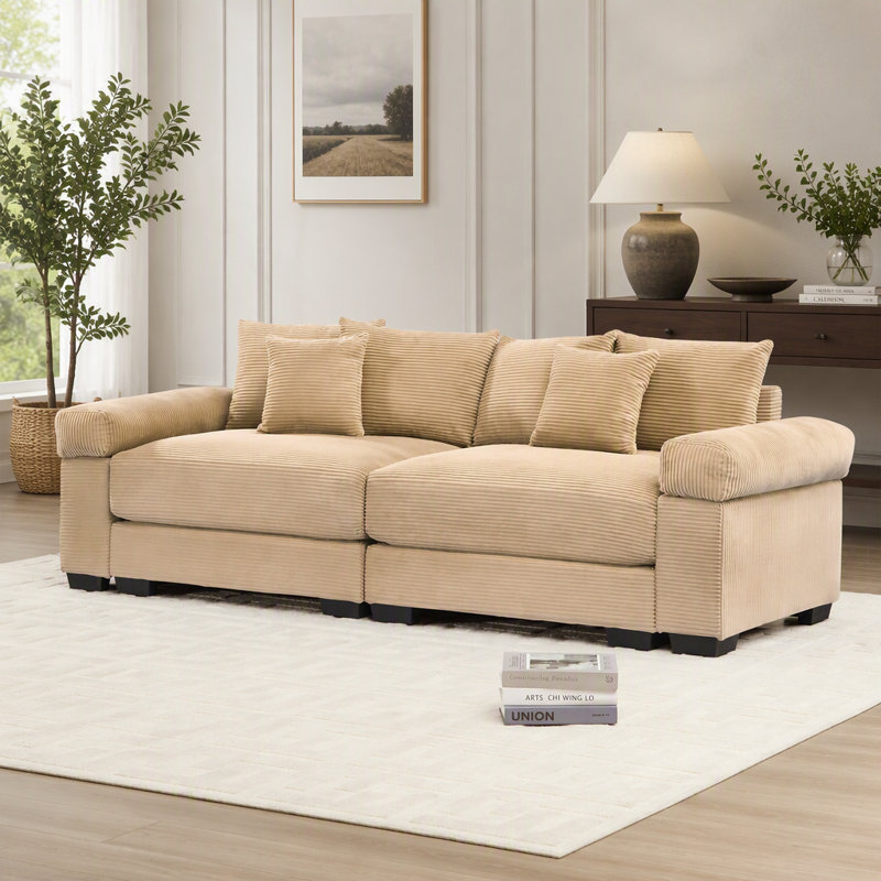 Corduroy Sectional