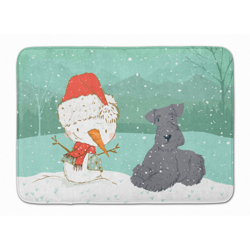 Tapis pour salle de bain Misty Jack Russell, Lakeland Terrier