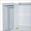 Lit escamotable simple avec tablettes de chevet et garde-robe