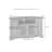 Hedon Unfinished TV Stand for TVs up to 50"-114058393
