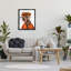 «Stupell Industries Schoundrel Dog in Glasses», art mural sur toile par Karen Smith-91327191-91327192