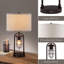 Lampe de table USB en métal Deidamia