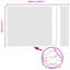 Vidaxl Fence With Posts -Coated Steel-116797901-116797903