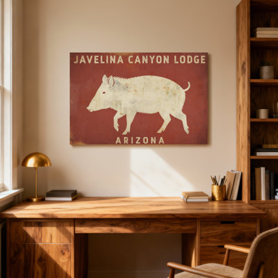 Animals Javelina Canyon Lodge Arizona Sign
