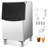 Commercial Ice Maker Storage Bin 250lbs Capacity Ice Storage Bin with Filter