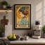 Mosaic Portrait Art Deco - Wrapped Canvas-1049887041-1049887055