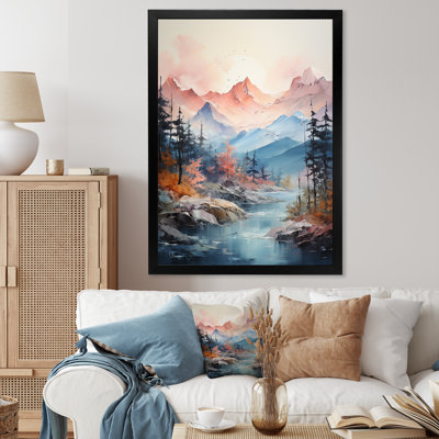 " Blue Majestic Bold Mountain I "