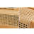 Warm Log Style Accent Cabinet