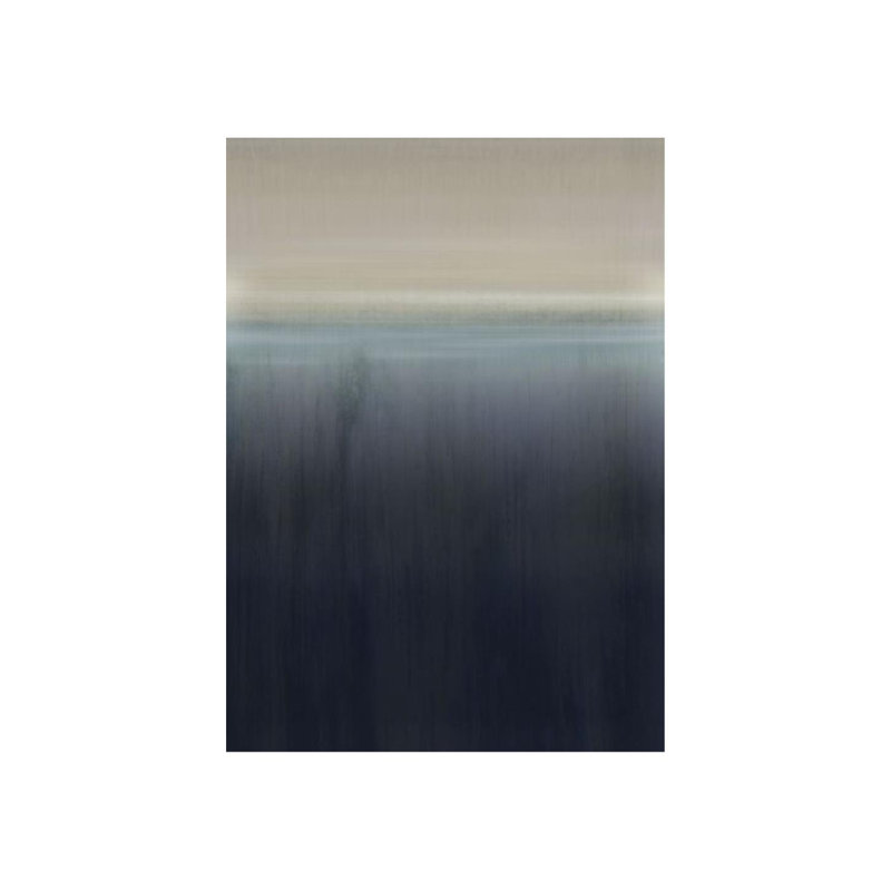 Blue Twilight Painting by James McAllen, 56" H x 40" W, Glass Coat