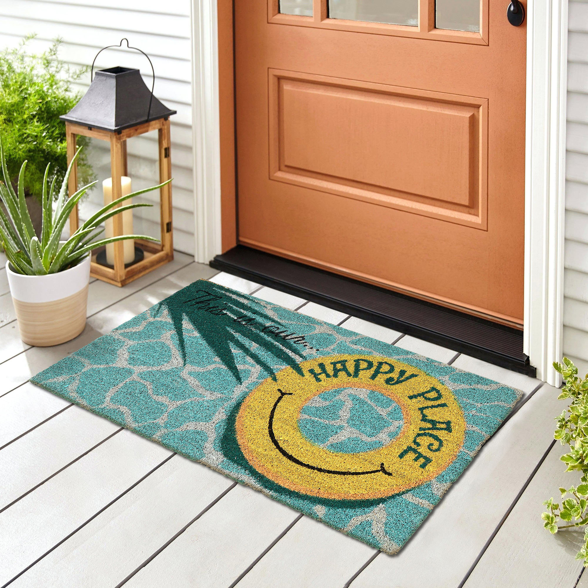 Highland Dunes Ettinger Outdoor Door Mat & Reviews Wayfair
