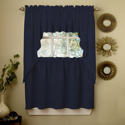 Ennis 5Pc Kitchen Curtain Set