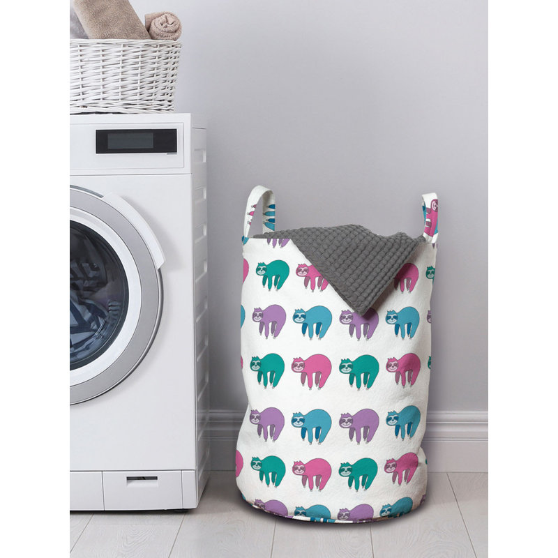 Fabric Laundry Bag with Handles