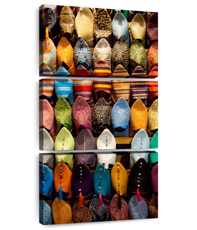 Chaussures marocaines Balgha, H 52 po x l 24 po