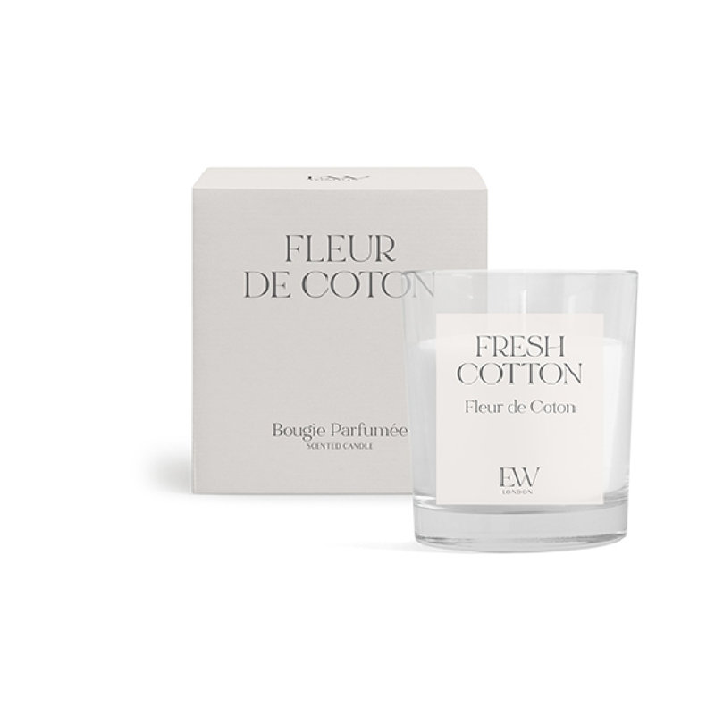 Tracey Fresh Cotton Scented Jar Candle