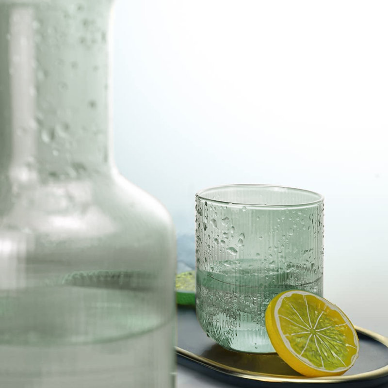 Ensemble de carafe et gobelet 2 pièces Delaria, Vert