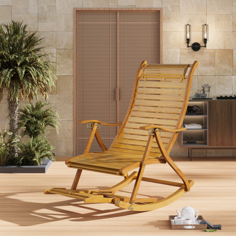 47cm Long Chaise Lounge Set, Yellow