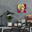 «Girafe and Birds» par St. Hilaire Elizabeth, art mural en verre acrylique-881124775
