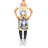 No Pattern Bib Apron