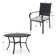 Round 4 - Person 47'' Long Dining Set with Cushions