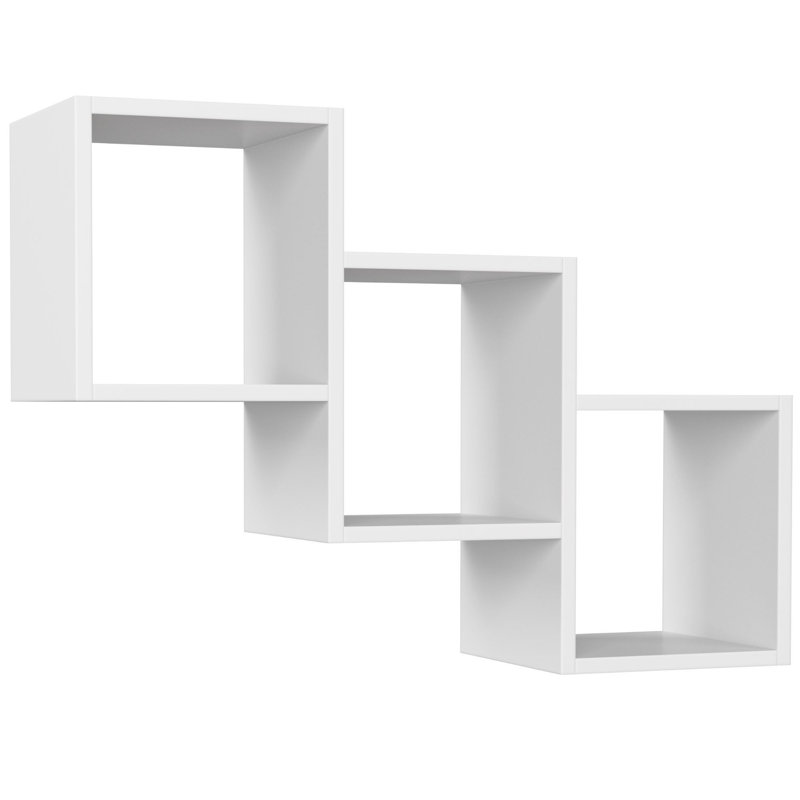 Rosemin 3 Piece Square Floating Shelf