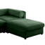 Élégant canapé en chenille de L 109 po avec siège de rangement et repose-pieds (3 places)-1828160815