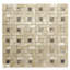 Carreau de mosaïque 12 po x 12 po Emperador